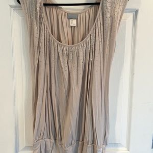 H&M size M top. Blush pink with rhinestone accents. Beautiful!